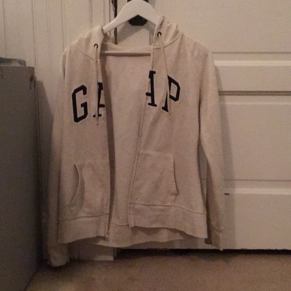 Gap zip up with hoodie